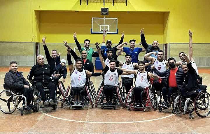  تیم بسکتبال باویلچر شهید فیاض بخش مشهد به مرحله نهایی رقابت ها وارد شد