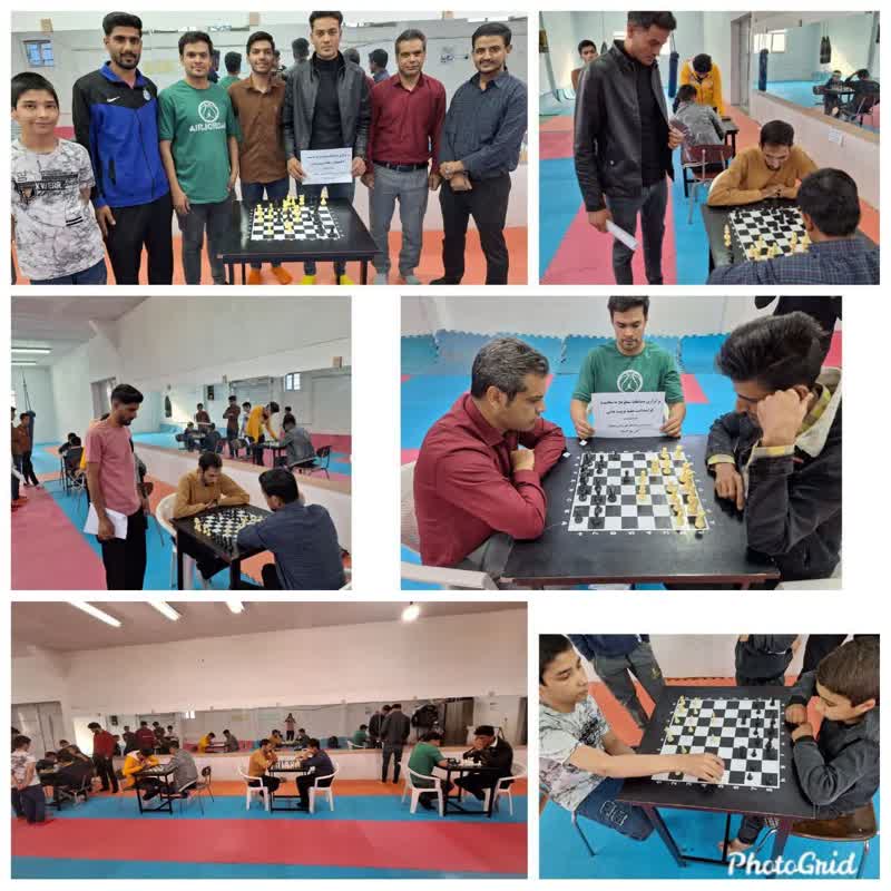 برگزاری مسابقات شطرنج در رشتخوار 