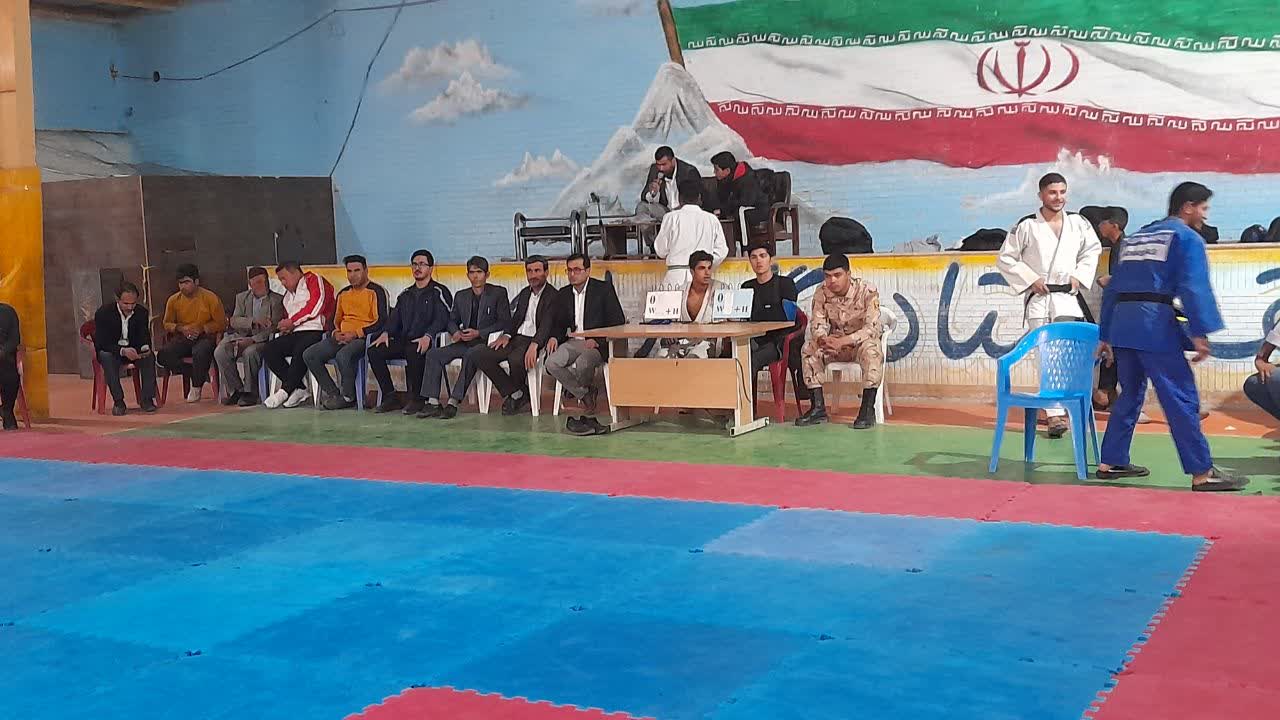 برگزاری مسابقات جودو یادبود شهدای غزه در جوین