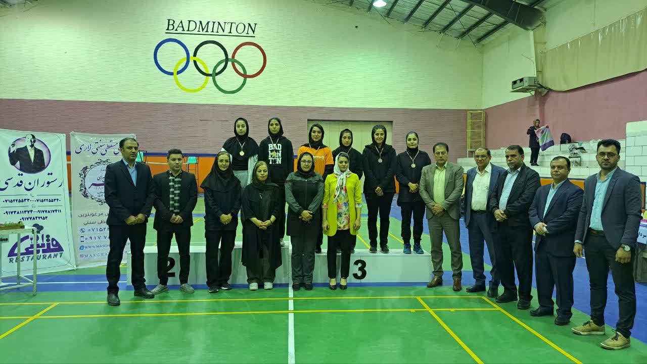 برنز مشهد در مسابقات بدمینتون بانوان ایران