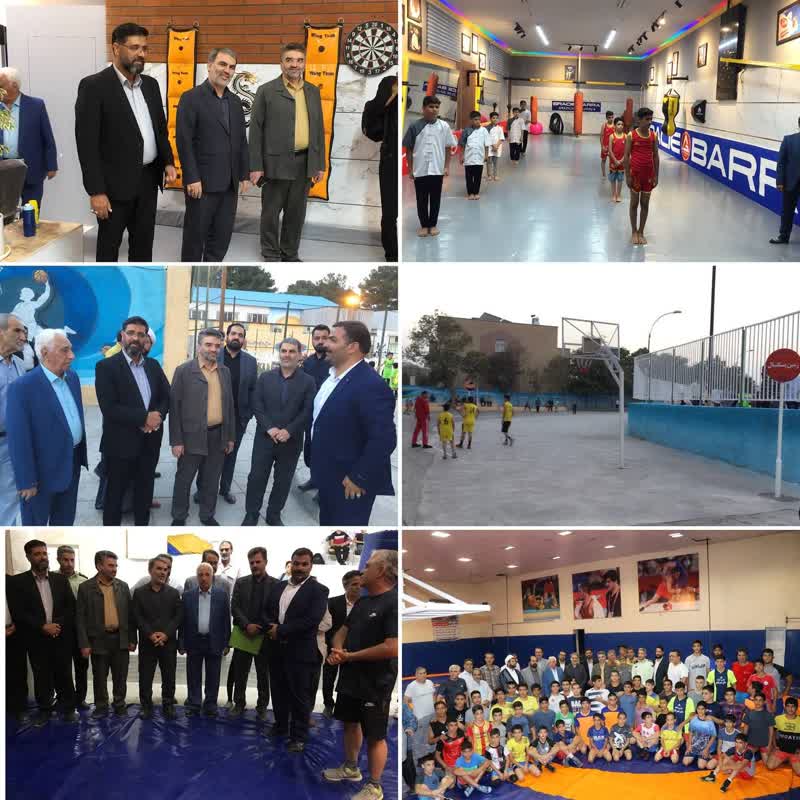 افتتاح 4 پروژه عمرانی ورزش و جوانان در تربت حیدریه